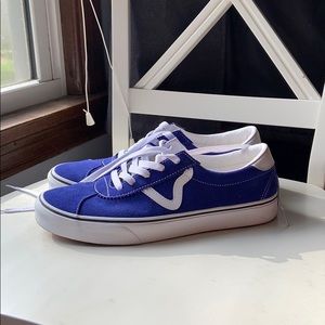 Blue Vans size 9.5